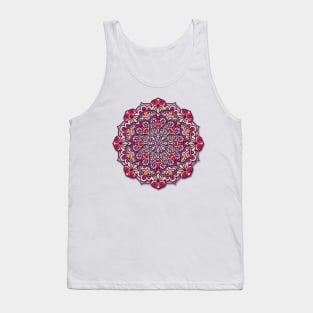 FLORAL MANDALA Tank Top